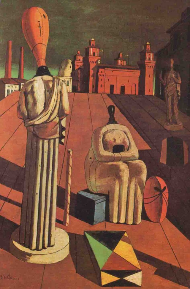 Giorgio De Chirico, "Le Muse inquietanti", 1916, Milano, Collezione Mattioli