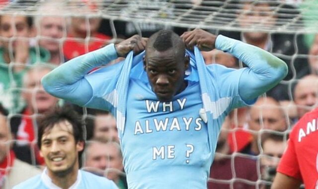 Mario Balotelli. L'attaccante rossonero ha appena annunciato la sua paternità.