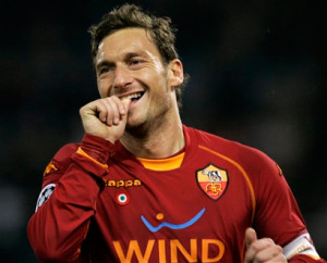 Francesco Totti, capitano e bandiera della Roma