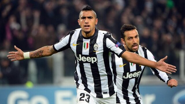 Arturo Vidal e Fabio Quagliarella