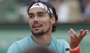 Esordio positivo per Potito Starace e Fabio Fognini nel primo turno degli Internazionali BNL d'Italia in corso al Foro Italico