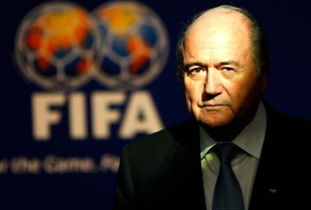 Joseph Blatter, presidente della Fifa dall'8 giugno 1998