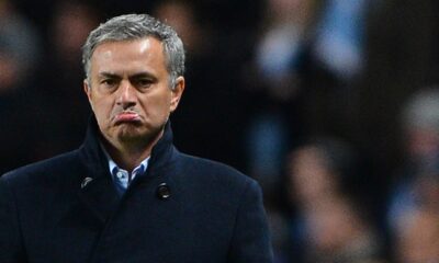 Mourinho, allenatore del Chelsea sconfitto per 2-0 dal Newcastle