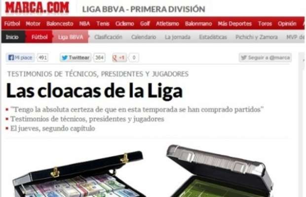 Prima pagina di Marca