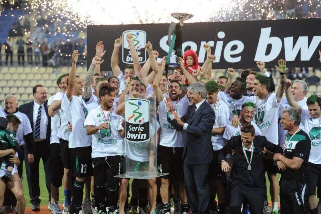 Sassuolo in festa per la promozione