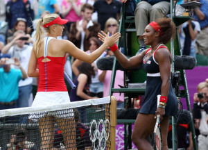 serena williams e maria sharapova a Roma 2013