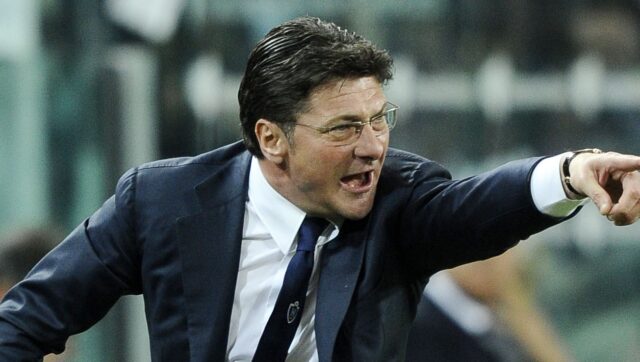 Walter Mazzarri tecnico dell'Inter