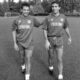 Roberto Baggio e Stefano Borgonovo ai tempi della Fiorentina