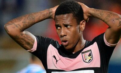 Abel Hernandez protagonista del match Empoli-Palermo