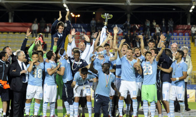 La Lazio Primavera festeggia lo scudetto