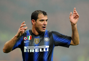 Dejan Stankovic con la maglia dell'Inter