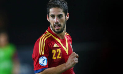 Isco con la maglia della Spagna