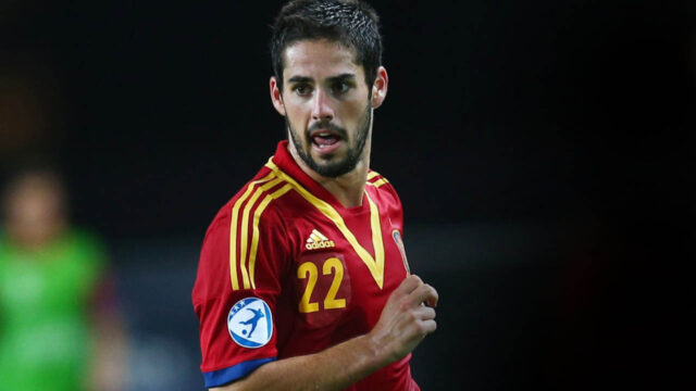 Isco con la maglia della Spagna
