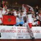 L'esultanza dell'AS Monaco dopo la vittoria della Ligue 2