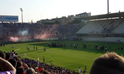 La presentazione della Fiorentina 2013/2014 al Franchi