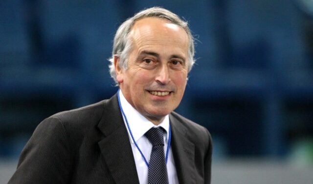 Giancarlo Abete, presidente FIGC