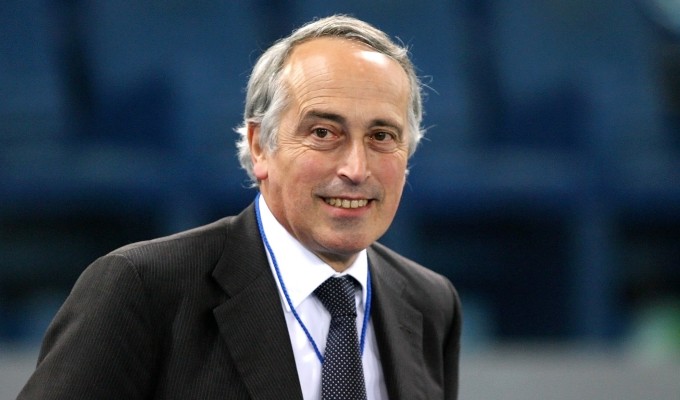 Giancarlo Abete, presidente FIGC