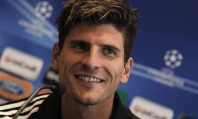 Mario Gomez con la maglia del Bayern Monaco