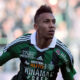 Pierre Aubameyang con la maglia del Saint Etienne