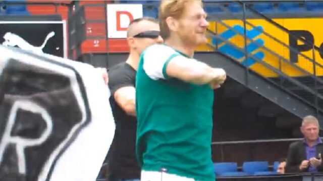 Rooie Marck, il tifoso del Feyenoord