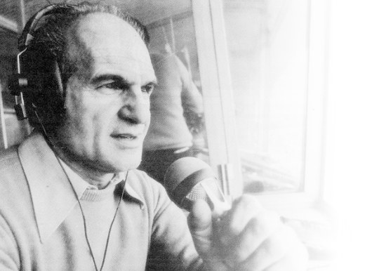 Sandro Ciotti, uno dei miti della telecronaca italiana