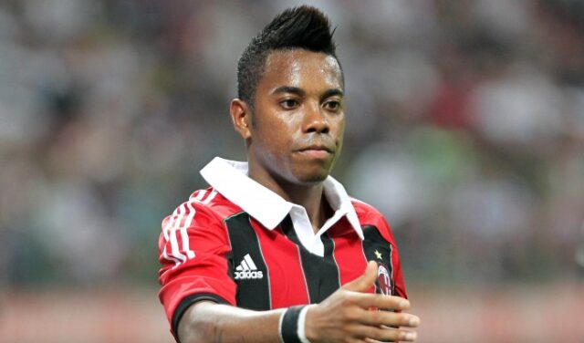 Robinho, attaccante del Milan