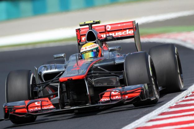 Lewis Hamilton con la Mercedes