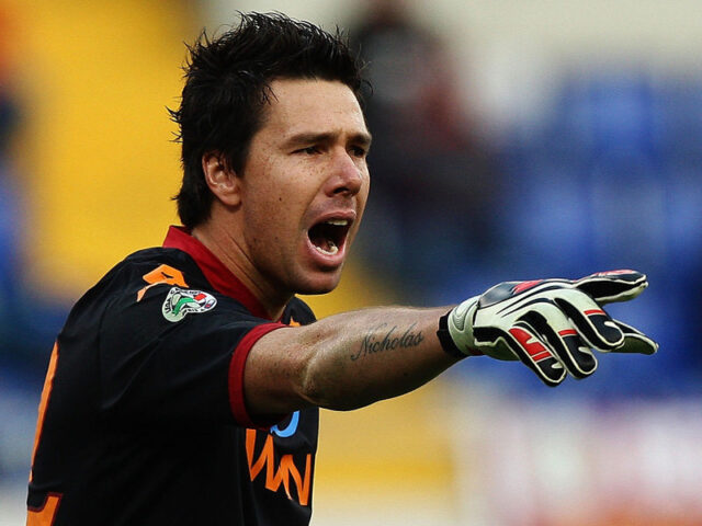 L'ex portiere della Roma Doni lascia il calcio giocato
