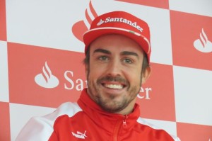 Fernando Alonso, pilota della Ferrari