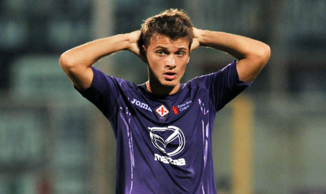 Adem Ljajic, attaccante della Roma, ai tempi della Fiorentina