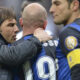 Conte e Cambiasso durante Juventus - Inter