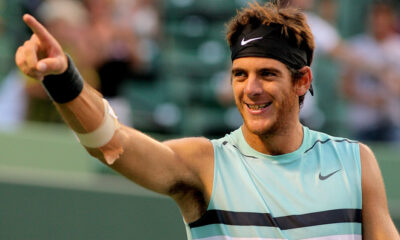 Juan Martin Del Potro durante l'Open in Florida