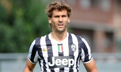 Llorente per l'1-0 della Juve in Livorno-Juventus