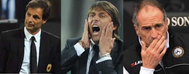 Antonio Conte, allenatore della Juve