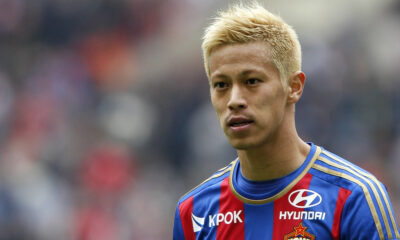 Keisuke Honda con la maglia del CSKA