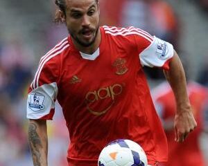 Pablo Osvaldo con la maglia del Southampton