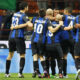 L'esultanza dell'Inter