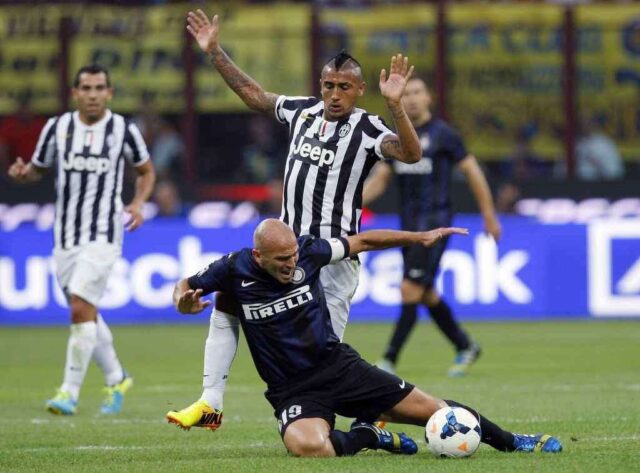 Inter-Juventus del 2013: un'azione