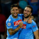Gonzalo Higuain e Lorenzo Insigne con la maglia del Napoli