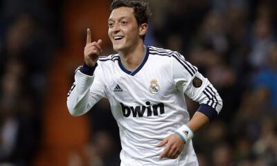 Mezut Ozil, con la maglia del Real Madrid