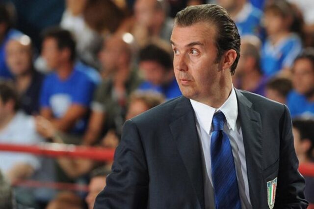 Simone Pianigiani, coach dell'Italia a Eurobasket 2013