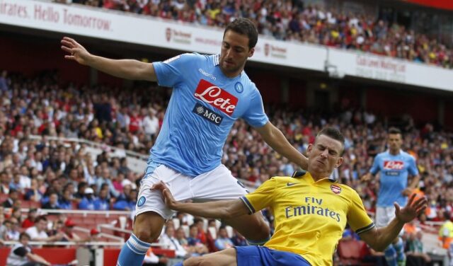 Napoli-Arsenal sfida decisiva per le speranze europee del Napoli