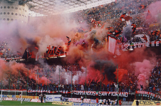 Curva sud Milan