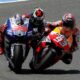 Lorenzo e Marquez che si prendono a "sportellate"