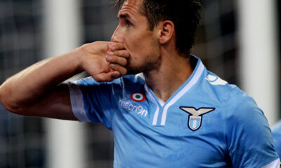 LIVE Lazio-CagliariMiro Klose guiderà l'attacco biancoceleste contro l'Atalante