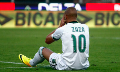 Simone Zaza, deludente come tutto il Sassuolo contro il Genoa.