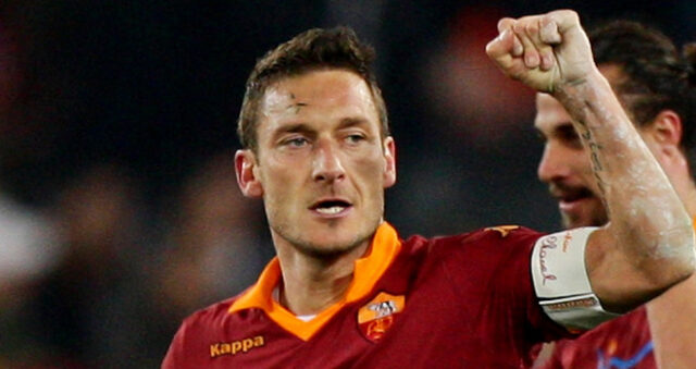 Francesco Totti a 37 anni è ancora l'appiglio a cui si aggrappa la Roma.