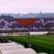 La curva Fiesole, cuore pulsante dei tifosi della Fiorentina