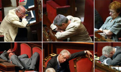 parlamentari dormono