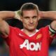 Nemanja Vidic, con la maglia del Manchester Utd